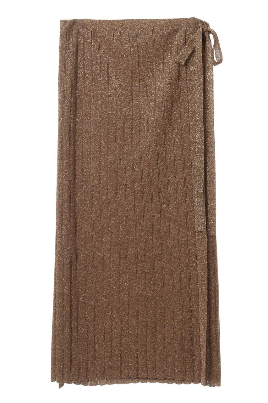 【マルティニーク/martinique】の【l heritage martinique】ラメランダムリブラップスカート(セットアップ可) 人気、トレンドファッション・服の通販 founy(ファニー) ファッション Fashion レディースファッション Fashion for Women セットアップ Matching Sets スカート・ミニ/ミディ/マキシ Skirts / Mini, Midi & Maxi Skirts スカート Skirts ロングスカート Long Skirts / Maxi & Midi Skirts イタリア Italy カーディガン Cardigan, Knitwear スタンダード Standard, Basic ストレート Straight, Straight Cut セットアップ Set-Up, Coordinated Outfit ボトム Bottoms, Lower Wear ラップ Wrap, Wrap Design ロング Long, Long-Length ヴィンテージ Vintage Style エレガント 上品 Elegant 再入荷 Restock / Back in Stock other-1|ID: prp329100004607503 ipo3291000000035041172