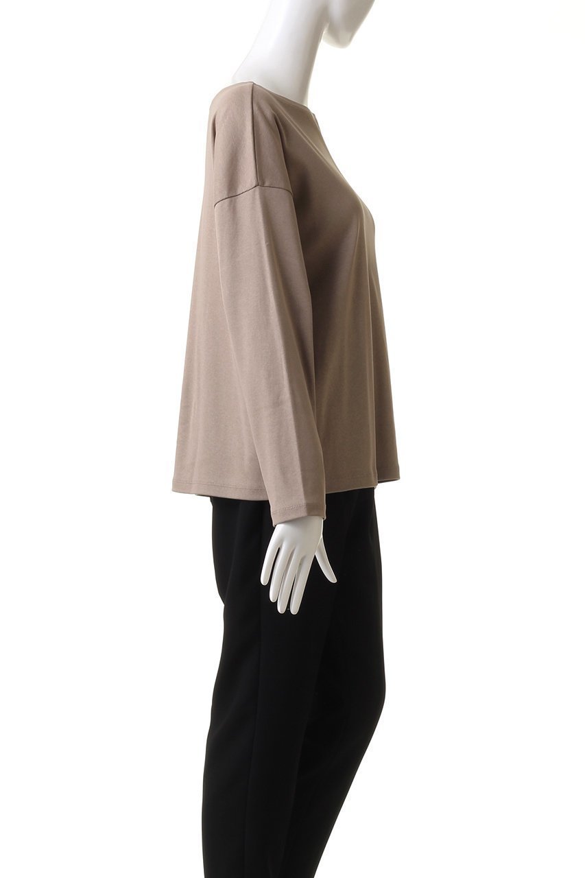 【スリー ドッツ/three dots】のシルキーコットンニットボートネック 人気、トレンドファッション・服の通販 founy(ファニー) 　ファッション　Fashion　レディースファッション　Fashion for Women　トップス・カットソー　Cut & Sew Tops　ニット　Knit Tops & Sweaters　シャツ・ブラウス・オフィスカジュアル　Elegant Blouses & Button-Ups　ロングTシャツ・Tシャツ　Longline T-Shirts & Tees　カットソー・ベーシックTシャツ　Cut-and-Sewn Tops / Stretch Tees & Basics　シンプル　Simple, Minimal　ストレッチ　Stretch, Stretchy Fabric　スリーブ　Sleeve, Long Sleeve / Short Sleeve　リュクス　Luxury, Elegant, High-End, Chic　ロング　Long, Long-Length　other-3|ID: prp329100004607526 ipo3291000000036140333