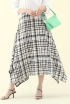 【マルティニーク/martinique】の【l heritage martinique】モノトーンチェックツィードスカート チェック|ID: prp329100004607528 ipo3291000000032895926