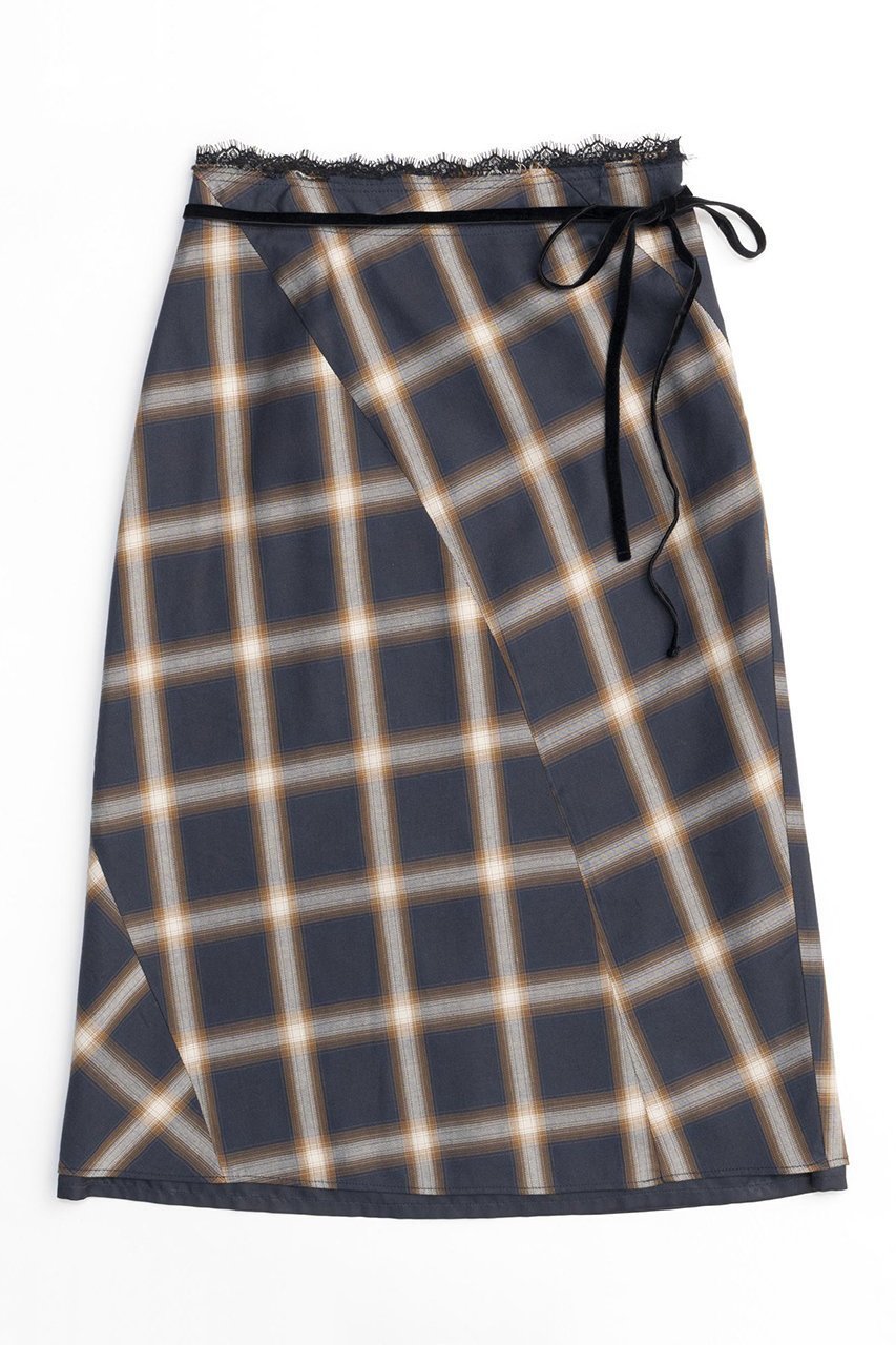 【メゾンスペシャル/MAISON SPECIAL】のCheckered Bias Seam Midi Skirt/チェックバイアスシームミモレスカート インテリア・キッズ・メンズ・レディースファッション・服の通販 founy(ファニー) 　ファッション　Fashion　レディースファッション　Fashion for Women　スカート　Skirts　ロングスカート　Long Skirts / Maxi & Midi Skirts　キュプラ　Cupro, Eco Fabric　ジャケット　Jacket, Outerwear　セットアップ　Set-Up, Coordinated Outfit　ソックス　Socks, Hosiery　チェック　Check, Plaid, Tartan　ドレープ　Drape, Draping Fabric　バイアス　Bias, Diagonal Cut　ビスチェ　Bustier, Corset Top　ベスト　Vest, Waistcoat　ベロア　Velour, Soft Velvet　ボトム　Bottoms, Lower Wear　メッシュ　Mesh, Net Fabric　ロング　Long, Long-Length　おすすめ　Recommended / Our Picks　NVY(ネイビー)|ID: prp329100004607529 ipo3291000000035057121