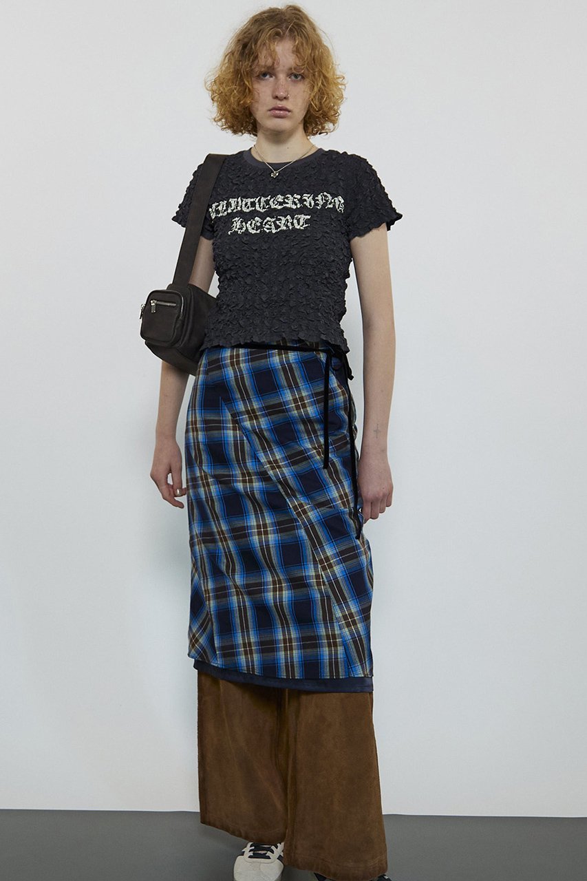 【メゾンスペシャル/MAISON SPECIAL】のCheckered Bias Seam Midi Skirt/チェックバイアスシームミモレスカート 人気、トレンドファッション・服の通販 founy(ファニー) 　ファッション　Fashion　レディースファッション　Fashion for Women　スカート　Skirts　ロングスカート　Long Skirts / Maxi & Midi Skirts　キュプラ　Cupro, Eco Fabric　ジャケット　Jacket, Outerwear　セットアップ　Set-Up, Coordinated Outfit　ソックス　Socks, Hosiery　チェック　Check, Plaid, Tartan　ドレープ　Drape, Draping Fabric　バイアス　Bias, Diagonal Cut　ビスチェ　Bustier, Corset Top　ベスト　Vest, Waistcoat　ベロア　Velour, Soft Velvet　ボトム　Bottoms, Lower Wear　メッシュ　Mesh, Net Fabric　ロング　Long, Long-Length　おすすめ　Recommended / Our Picks　other-6|ID: prp329100004607529 ipo3291000000035880334