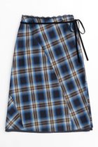 【メゾンスペシャル/MAISON SPECIAL】のCheckered Bias Seam Midi Skirt/チェックバイアスシームミモレスカート BLU(ブルー)|ID: prp329100004607529 ipo3291000000036030265