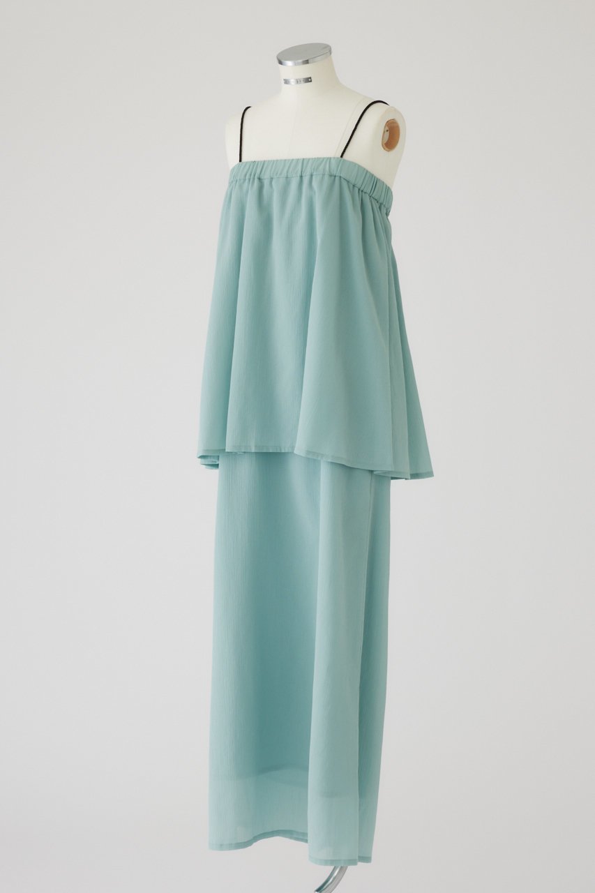 【リムアーク/RIM.ARK】のSummer cami dress/ドレス・ワンピース 人気、トレンドファッション・服の通販 founy(ファニー) 　ファッション　Fashion　レディースファッション　Fashion for Women　ワンピース　Dresses　フォーマル・パーティードレス・結婚式用ドレス　Elegant & Casual Dresses　チュニック　Tunic Tops & Dresses　おすすめ　Recommended / Our Picks　チュニック　Tunic, Long Top　ドレス　Dress, One-Piece　ドローストリング　Drawstring, Pull Cord　リゾート　Resort, Vacation Style　リネン　Linen, Linen Fabric　ロング　Long, Long-Length　夏　Summer　other-2|ID: prp329100004607541 ipo3291000000032896193