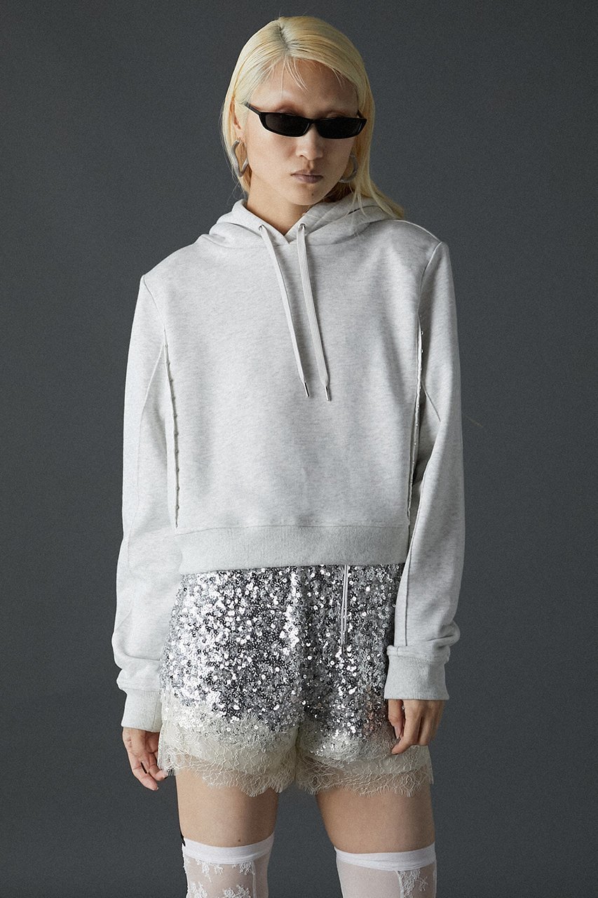 【プランク プロジェクト/PRANK PROJECT】の2WAYフーディー / 2WAY Hoodie 人気、トレンドファッション・服の通販 founy(ファニー) 　ファッション　Fashion　レディースファッション　Fashion for Women　トップス・カットソー　Cut & Sew Tops　シャツ・ブラウス・オフィスカジュアル　Elegant Blouses & Button-Ups　レディースパーカー・カジュアルフーディー　Casual Hoodies & Sweatshirts　ロングTシャツ・Tシャツ　Longline T-Shirts & Tees　スウェット・クルーネックトップス　Sweatshirts & Crewnecks / Relaxed Fit Sweat Tops　カットソー・ベーシックTシャツ　Cut-and-Sewn Tops / Stretch Tees & Basics　シェイプ　Shape, Slim Fit　セットアップ　Set-Up, Coordinated Outfit　other-2|ID: prp329100004607542 ipo3291000000032896208