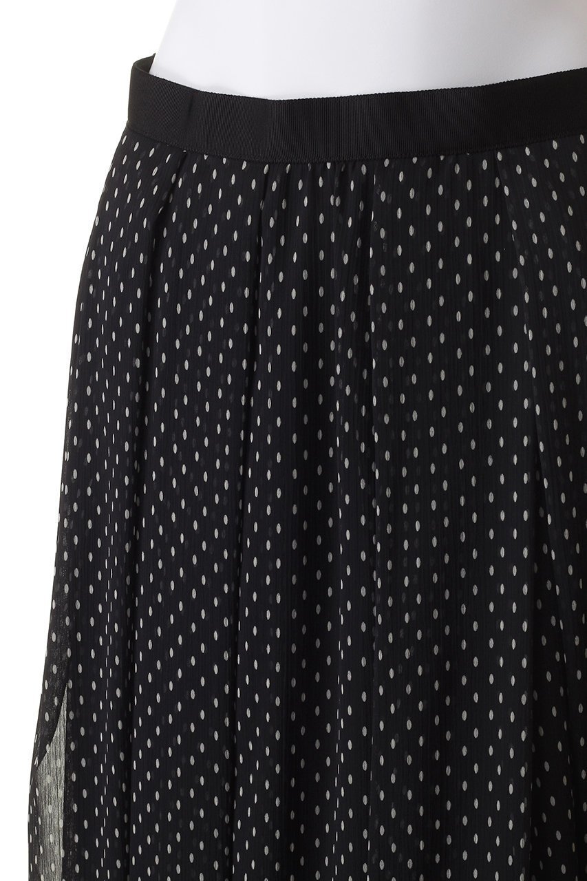 【デザイン ワークス/DESIGN WORKS】のシフォンドットスカート 人気、トレンドファッション・服の通販 founy(ファニー) 　ファッション　Fashion　レディースファッション　Fashion for Women　スカート　Skirts　ロングスカート　Long Skirts / Maxi & Midi Skirts　おすすめ　Recommended / Our Picks　オーバル　Oval Design　シフォン　Chiffon, Lightweight Fabric　シンプル　Simple, Minimal　セットアップ　Set-Up, Coordinated Outfit　ドット　Polka Dot, Dot Pattern　フランス　France, French　プリント　Print, Printed Pattern　ロング　Long, Long-Length　other-5|ID: prp329100004607544 ipo3291000000032896245