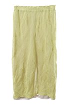 【カレンテージ/CURRENTAGE】のシースルーストレートスカート 人気、トレンドファッション・服の通販 founy(ファニー) ファッション Fashion レディースファッション Fashion for Women スカート Skirts イタリア Italy インナー Innerwear クラシック Classic, Timeless Style シンプル Simple, Minimal スリット Slit, Slit Detail モダン Modern, Contemporary ヴィンテージ Vintage Style thumbnail グリーン|ID: prp329100004607550 ipo3291000000035936855