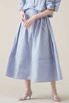 【マルティニーク/martinique】のギャザースカート(セットアップ可) サックス|ID: prp329100004607565 ipo3291000000032896656