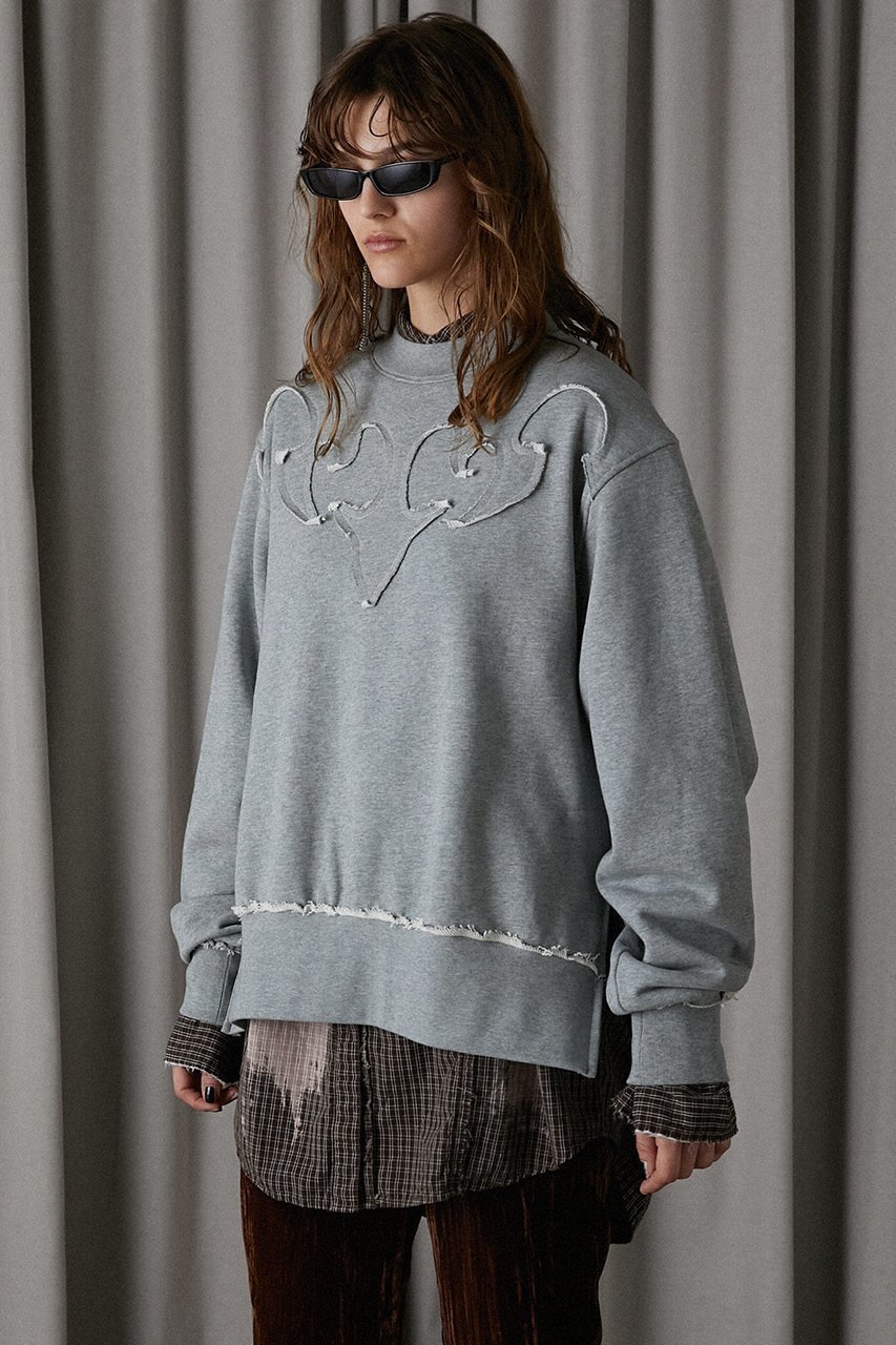 【プランク プロジェクト/PRANK PROJECT】のウエスタンモチーフスウェット / Western Motif Sweat 人気、トレンドファッション・服の通販 founy(ファニー) 　ファッション　Fashion　レディースファッション　Fashion for Women　トップス・カットソー　Cut & Sew Tops　シャツ・ブラウス・オフィスカジュアル　Elegant Blouses & Button-Ups　レディースパーカー・カジュアルフーディー　Casual Hoodies & Sweatshirts　ロングTシャツ・Tシャツ　Longline T-Shirts & Tees　スウェット・クルーネックトップス　Sweatshirts & Crewnecks / Relaxed Fit Sweat Tops　カットソー・ベーシックTシャツ　Cut-and-Sewn Tops / Stretch Tees & Basics　ウエスタン　Western Style　スウェット / スエット　Sweatshirt, Sweatwear　モチーフ　Motif, Design Theme　other-3|ID: prp329100004607580 ipo3291000000032896922