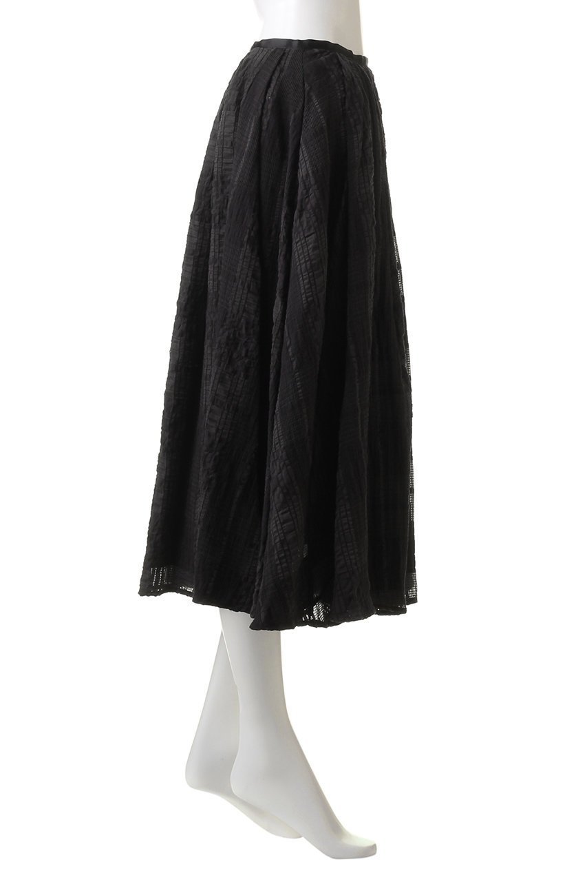 【エリオポール/heliopole】のレースギャザースカート 人気、トレンドファッション・服の通販 founy(ファニー) 　ファッション　Fashion　レディースファッション　Fashion for Women　スカート　Skirts　ロングスカート　Long Skirts / Maxi & Midi Skirts　ギャザー　Gathered, Ruffled　シアー　Sheer, See-Through　シンプル　Simple, Minimal　チェック　Check, Plaid, Tartan　フレア　Flare, Flared　レース　Lace, Lace Fabric　ロング　Long, Long-Length　夏　Summer　other-3|ID: prp329100004607588 ipo3291000000035057424