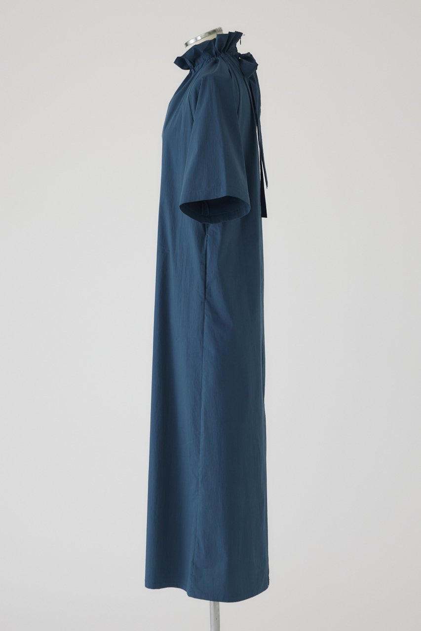 【リムアーク/RIM.ARK】のNeck gather dress/ドレス・ワンピース 人気、トレンドファッション・服の通販 founy(ファニー) 　ファッション　Fashion　レディースファッション　Fashion for Women　ワンピース　Dresses　フォーマル・パーティードレス・結婚式用ドレス　Elegant & Casual Dresses　チュニック　Tunic Tops & Dresses　クラシカル　Classical, Vintage-Inspired　サマー　Summer, Summer Style　タイプライター　Typewriter Fabric, Crisp Cotton　タンブラー　Tumbler, Travel Mug　チュニック　Tunic, Long Top　ドレス　Dress, One-Piece　ロング　Long, Long-Length　エレガント 上品　Elegant　夏　Summer　other-3|ID: prp329100004607590 ipo3291000000032897221