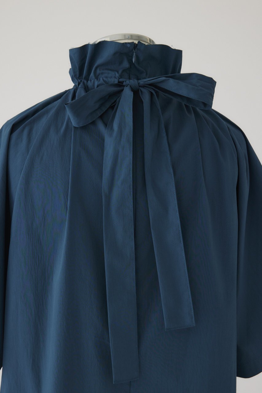 【リムアーク/RIM.ARK】のNeck gather dress/ドレス・ワンピース 人気、トレンドファッション・服の通販 founy(ファニー) 　ファッション　Fashion　レディースファッション　Fashion for Women　ワンピース　Dresses　フォーマル・パーティードレス・結婚式用ドレス　Elegant & Casual Dresses　チュニック　Tunic Tops & Dresses　クラシカル　Classical, Vintage-Inspired　サマー　Summer, Summer Style　タイプライター　Typewriter Fabric, Crisp Cotton　タンブラー　Tumbler, Travel Mug　チュニック　Tunic, Long Top　ドレス　Dress, One-Piece　ロング　Long, Long-Length　エレガント 上品　Elegant　夏　Summer　other-8|ID: prp329100004607590 ipo3291000000032897240