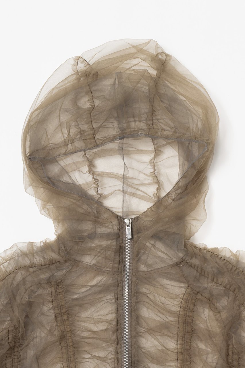 【プランク プロジェクト/PRANK PROJECT】のシャーリングギャザーフーディShirring Gather Hoodie 人気、トレンドファッション・服の通販 founy(ファニー) 　ファッション　Fashion　レディースファッション　Fashion for Women　トップス・カットソー　Cut & Sew Tops　シャツ・ブラウス・オフィスカジュアル　Elegant Blouses & Button-Ups　レディースパーカー・カジュアルフーディー　Casual Hoodies & Sweatshirts　ロングTシャツ・Tシャツ　Longline T-Shirts & Tees　スウェット・クルーネックトップス　Sweatshirts & Crewnecks / Relaxed Fit Sweat Tops　カットソー・ベーシックTシャツ　Cut-and-Sewn Tops / Stretch Tees & Basics　ギャザー　Gathered, Ruffled　チュール　Tulip, Tulip Motif　フロント　Front, Front Design　other-3|ID: prp329100004607598 ipo3291000000032897460