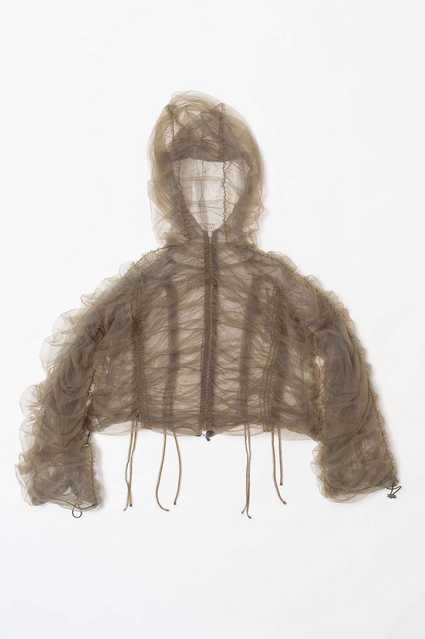 【プランク プロジェクト/PRANK PROJECT】のシャーリングギャザーフーディShirring Gather Hoodie 人気、トレンドファッション・服の通販 founy(ファニー) 　ファッション　Fashion　レディースファッション　Fashion for Women　トップス・カットソー　Cut & Sew Tops　シャツ・ブラウス・オフィスカジュアル　Elegant Blouses & Button-Ups　レディースパーカー・カジュアルフーディー　Casual Hoodies & Sweatshirts　ロングTシャツ・Tシャツ　Longline T-Shirts & Tees　スウェット・クルーネックトップス　Sweatshirts & Crewnecks / Relaxed Fit Sweat Tops　カットソー・ベーシックTシャツ　Cut-and-Sewn Tops / Stretch Tees & Basics　ギャザー　Gathered, Ruffled　チュール　Tulip, Tulip Motif　フロント　Front, Front Design　other-6|ID: prp329100004607598 ipo3291000000032897468