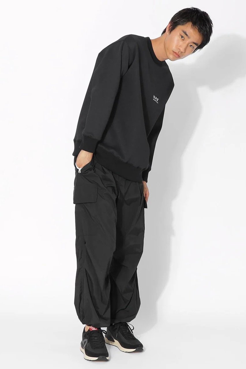 【エコアルフ/ECOALF / MEN】の【MEN】ACT ダブルニット プルオーバー 【日本限定】 人気、トレンドファッション・服の通販 founy(ファニー) 　ファッション　Fashion　メンズファッション　Fashion for Men　トップス・カットソー　Cut & Sew Tops　ニット・セーター / 定番トップス　Knit Tops & Sweaters　メンズシャツ　Shirts　なめらか　Smooth, Silky Texture　コレクション　Collection, Seasonal Line　ショルダー　Shoulder, Shoulder Strap　スポーツ　Sports, Activewear　スリーブ　Sleeve, Long Sleeve / Short Sleeve　ダブル　Double, Double-Breasted　モダン　Modern, Contemporary　リラックス　Relax, Relaxed Fit　ロング　Long, Long-Length　軽量　Lightweight, Ultra Light　other-3|ID: prp329100004607600 ipo3291000000032897541
