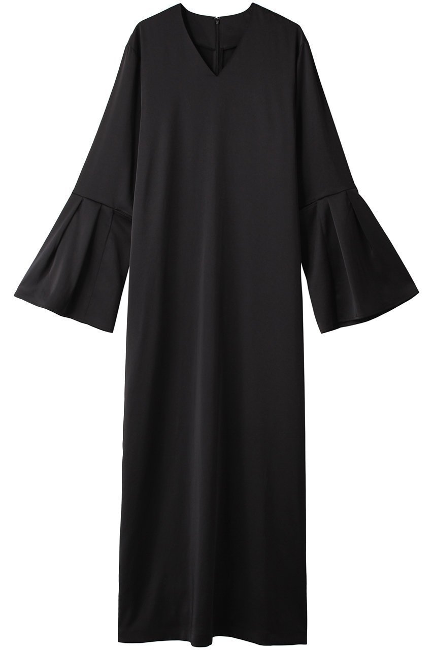 【リムアーク/RIM.ARK】の2 sleeve dress/ドレス・ワンピース インテリア・キッズ・メンズ・レディースファッション・服の通販 founy(ファニー) ファッション Fashion レディースファッション Fashion for Women ワンピース Dresses フォーマル・パーティードレス・結婚式用ドレス Elegant & Casual Dresses チュニック Tunic Tops & Dresses オケージョン Occasion Wear サテン Satin, Glossy Fabric サンダル Sandals, Summer Shoes シルク Silk, 100% Silk スニーカー Sneakers, Trainers チュニック Tunic, Long Top ドレス Dress, One-Piece バランス Balance, Style Balance ロング Long, Long-Length エレガント 上品 Elegant ブラック|ID: prp329100004607605 ipo3291000000034969481