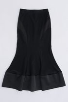 【プランク プロジェクト/PRANK PROJECT】のスカルプテッドスカート / Sculpted Skirt 人気、トレンドファッション・服の通販 founy(ファニー) ファッション Fashion レディースファッション Fashion for Women スカート Skirts ロングスカート Long Skirts / Maxi & Midi Skirts サテン Satin, Glossy Fabric ストレッチ Stretch, Stretchy Fabric フィット Fit, Slim Fit ロング Long, Long-Length thumbnail BLK(ブラック)|ID: prp329100004607611 ipo3291000000032897836