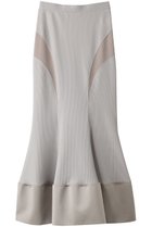【プランク プロジェクト/PRANK PROJECT】のスカルプテッドスカート / Sculpted Skirt 人気、トレンドファッション・服の通販 founy(ファニー) ファッション Fashion レディースファッション Fashion for Women スカート Skirts ロングスカート Long Skirts / Maxi & Midi Skirts サテン Satin, Glossy Fabric ストレッチ Stretch, Stretchy Fabric フィット Fit, Slim Fit ロング Long, Long-Length thumbnail GRY(グレー)|ID: prp329100004607611 ipo3291000000032897839