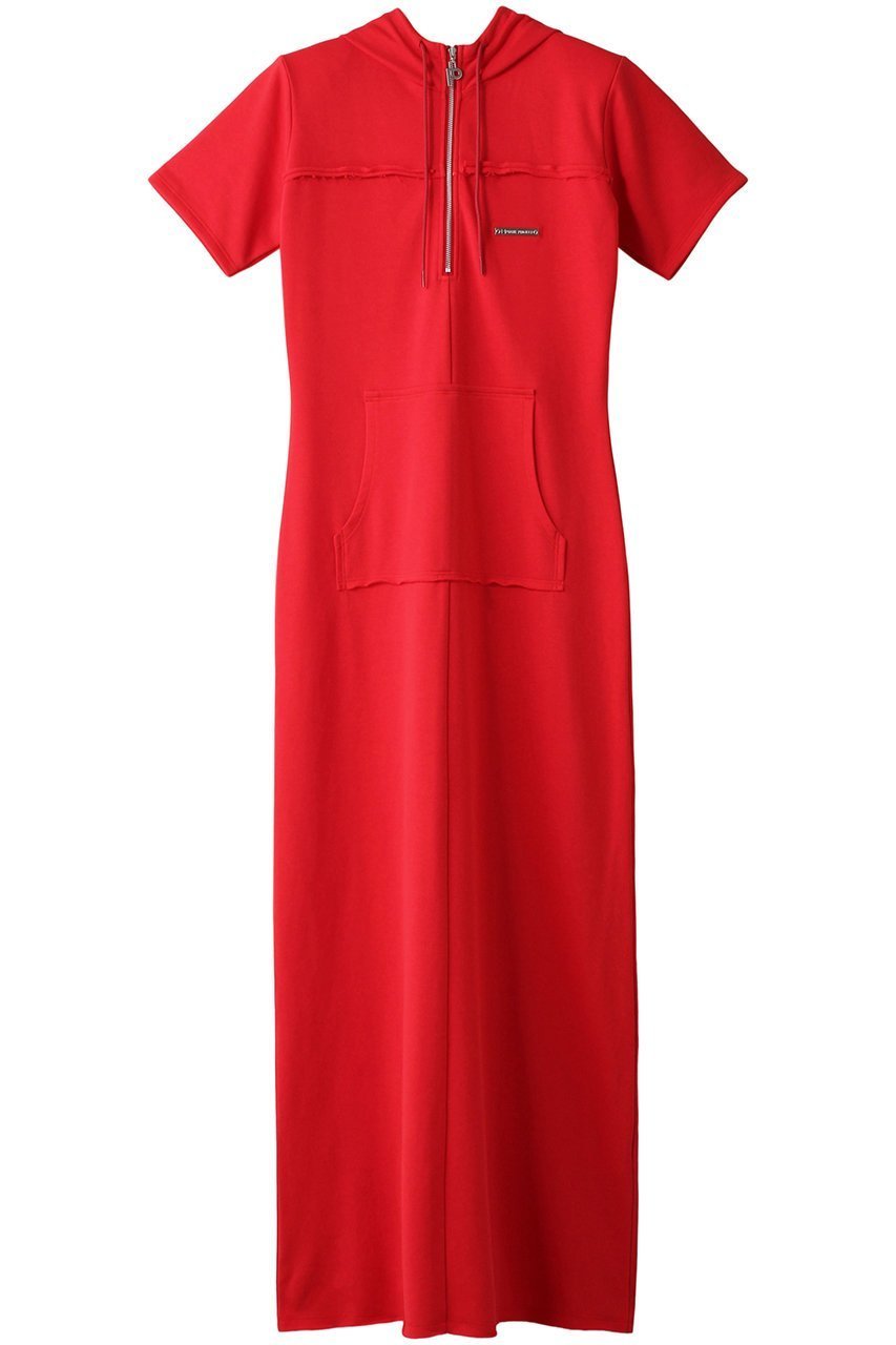 【プランク プロジェクト/PRANK PROJECT】のフーディジャージワンピース / Hoodie Jersey Onepiece インテリア・キッズ・メンズ・レディースファッション・服の通販 founy(ファニー)  ファッション Fashion レディースファッション Fashion for Women ワンピース Dresses チュニック Tunic Tops & Dresses チュニック Tunic, Long Top リラックス Relax, Relaxed Fit ロング Long, Long-Length 夏 Summer 長袖 Long Sleeve, Full Sleeve RED(レッド)|ID: prp329100004607614 ipo3291000000034422045