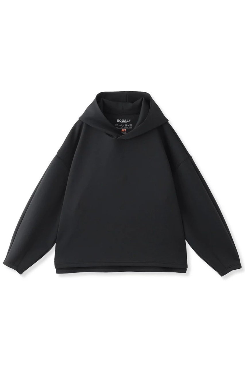 【エコアルフ/ECOALF】のACT ダブルニット フーディー 【日本限定】 人気、トレンドファッション・服の通販 founy(ファニー) 　ファッション　Fashion　レディースファッション　Fashion for Women　トップス・カットソー　Cut & Sew Tops　ニット　Knit Tops & Sweaters　シャツ・ブラウス・オフィスカジュアル　Elegant Blouses & Button-Ups　レディースパーカー・カジュアルフーディー　Casual Hoodies & Sweatshirts　ロングTシャツ・Tシャツ　Longline T-Shirts & Tees　スウェット・クルーネックトップス　Sweatshirts & Crewnecks / Relaxed Fit Sweat Tops　カットソー・ベーシックTシャツ　Cut-and-Sewn Tops / Stretch Tees & Basics　おすすめ　Recommended / Our Picks　なめらか　Smooth, Silky Texture　カッティング　Cutting Detail　コレクション　Collection, Seasonal Line　スポーツ　Sports, Activewear　スリット　Slit, Slit Detail　セットアップ　Set-Up, Coordinated Outfit　ダブル　Double, Double-Breasted　パターン　Pattern, Design Print　ボトム　Bottoms, Lower Wear　モダン　Modern, Contemporary　リラックス　Relax, Relaxed Fit　エレガント 上品　Elegant　軽量　Lightweight, Ultra Light　other-3|ID: prp329100004607619 ipo3291000000036023515