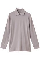 【ミズイロ インド/mizuiro ind】のshirt collar high neck P/O プルオーバー 人気、トレンドファッション・服の通販 founy(ファニー) ファッション Fashion レディースファッション Fashion for Women トップス・カットソー Cut & Sew Tops シャツ・ブラウス・オフィスカジュアル Elegant Blouses & Button-Ups カジュアルプルオーバー・ニットトップス Pullovers & Knit Tops / Casual Pullovers インナー Innerwear ショート Short, Short Length シンプル Simple, Minimal スリット Slit, Slit Detail スリーブ Sleeve, Long Sleeve / Short Sleeve タートルネック Turtleneck, High Neck フロント Front, Front Design 新作・新入荷 New Arrivals / New In thumbnail l.gray|ID: prp329100004607633 ipo3291000000033744417