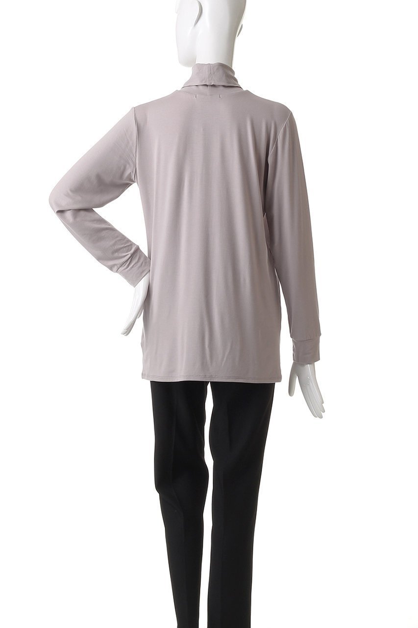 【ミズイロ インド/mizuiro ind】のshirt collar high neck P/O プルオーバー 人気、トレンドファッション・服の通販 founy(ファニー) 　ファッション　Fashion　レディースファッション　Fashion for Women　トップス・カットソー　Cut & Sew Tops　シャツ・ブラウス・オフィスカジュアル　Elegant Blouses & Button-Ups　カジュアルプルオーバー・ニットトップス　Pullovers & Knit Tops / Casual Pullovers　インナー　Innerwear　ショート　Short, Short Length　シンプル　Simple, Minimal　スリット　Slit, Slit Detail　スリーブ　Sleeve, Long Sleeve / Short Sleeve　タートルネック　Turtleneck, High Neck　フロント　Front, Front Design　新作・新入荷　New Arrivals / New In　other-4|ID: prp329100004607633 ipo3291000000033744422