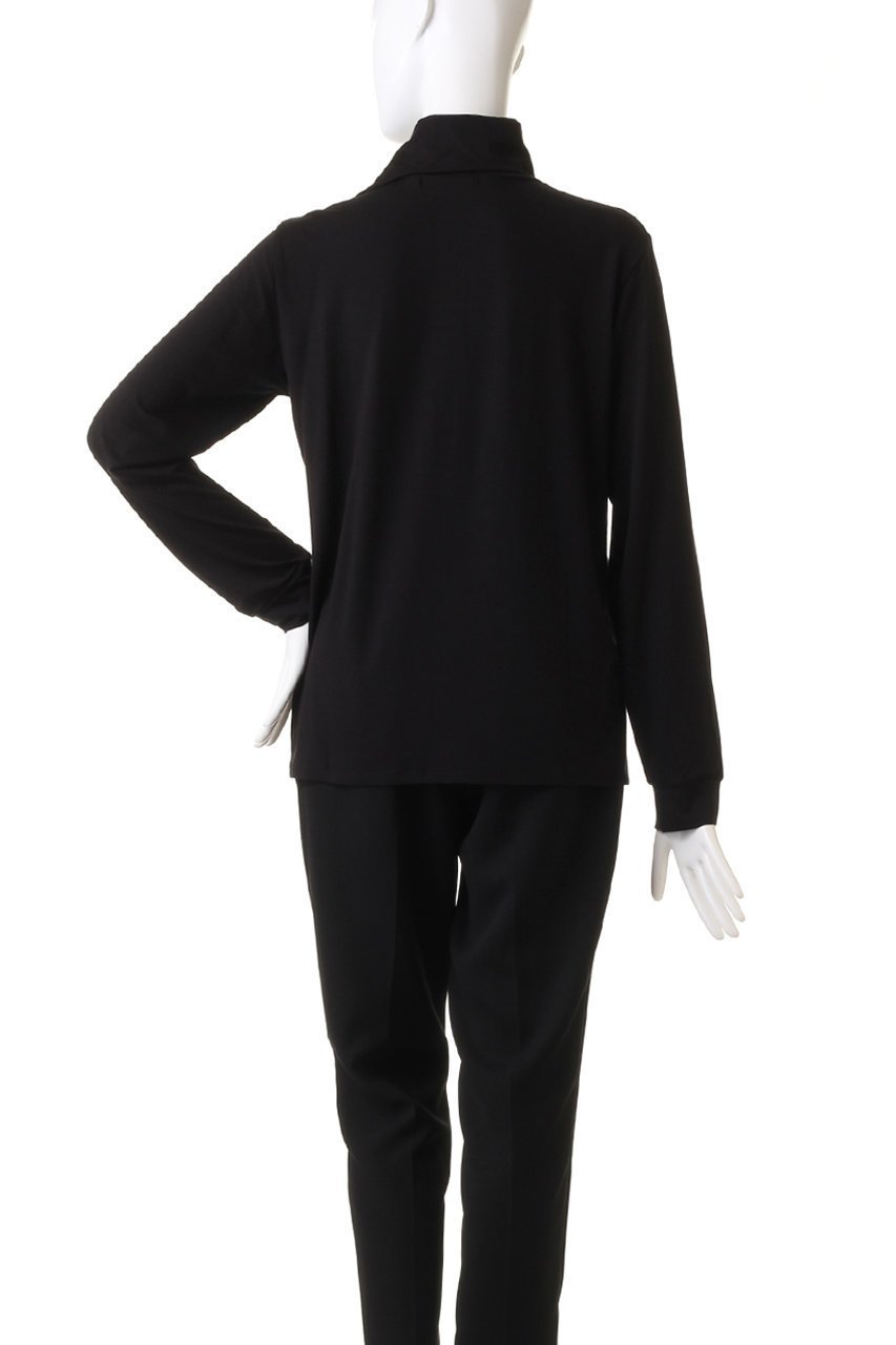 【ミズイロ インド/mizuiro ind】のside slit collar P/O プルオーバー 人気、トレンドファッション・服の通販 founy(ファニー) 　ファッション　Fashion　レディースファッション　Fashion for Women　トップス・カットソー　Cut & Sew Tops　シャツ・ブラウス・オフィスカジュアル　Elegant Blouses & Button-Ups　ロングTシャツ・Tシャツ　Longline T-Shirts & Tees　カジュアルプルオーバー・ニットトップス　Pullovers & Knit Tops / Casual Pullovers　カットソー・ベーシックTシャツ　Cut-and-Sewn Tops / Stretch Tees & Basics　インナー　Innerwear　シンプル　Simple, Minimal　スリット　Slit, Slit Detail　スリーブ　Sleeve, Long Sleeve / Short Sleeve　タートルネック　Turtleneck, High Neck　ロング　Long, Long-Length　定番　Standard, Basic Item　other-4|ID: prp329100004607635 ipo3291000000032898307