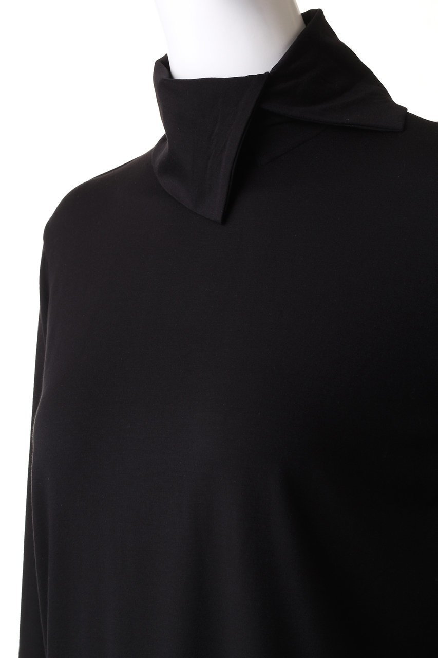 【ミズイロ インド/mizuiro ind】のside slit collar P/O プルオーバー 人気、トレンドファッション・服の通販 founy(ファニー) 　ファッション　Fashion　レディースファッション　Fashion for Women　トップス・カットソー　Cut & Sew Tops　シャツ・ブラウス・オフィスカジュアル　Elegant Blouses & Button-Ups　ロングTシャツ・Tシャツ　Longline T-Shirts & Tees　カジュアルプルオーバー・ニットトップス　Pullovers & Knit Tops / Casual Pullovers　カットソー・ベーシックTシャツ　Cut-and-Sewn Tops / Stretch Tees & Basics　インナー　Innerwear　シンプル　Simple, Minimal　スリット　Slit, Slit Detail　スリーブ　Sleeve, Long Sleeve / Short Sleeve　タートルネック　Turtleneck, High Neck　ロング　Long, Long-Length　定番　Standard, Basic Item　other-5|ID: prp329100004607635 ipo3291000000032898312