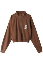 【メゾンスペシャル/MAISON SPECIAL】のDISCUS Collaboration Half Zip Sweatshirt/DISCUSコラボハーフジップスウェット BRN(ブラウン)|ID: prp329100004607639 ipo3291000000032898389
