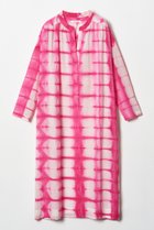 【ハウス オブ ロータス/HOUSE OF LOTUS】のクランプダイカフタンワンピース 人気、トレンドファッション・服の通販 founy(ファニー) ファッション Fashion レディースファッション Fashion for Women ワンピース Dresses チュニック Tunic Tops & Dresses おすすめ Recommended / Our Picks イエロー Yellow カラフル Colorful Design ギャザー Gathered, Ruffled グラデーション Gradient, Ombre スリット Slit, Slit Detail チュニック Tunic, Long Top 夏 Summer 春 Spring S/S・春夏 SS, Spring/Summer, Warm Season 長袖 Long Sleeve, Full Sleeve thumbnail レッド|ID: prp329100004607642 ipo3291000000032898442