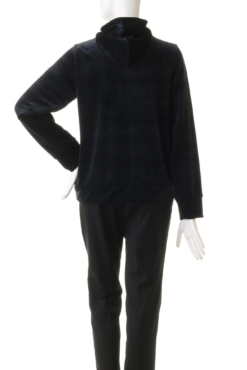 【ミズイロ インド/mizuiro ind】のvelour hooded P/O プルオーバー 人気、トレンドファッション・服の通販 founy(ファニー) 　ファッション　Fashion　レディースファッション　Fashion for Women　トップス・カットソー　Cut & Sew Tops　シャツ・ブラウス・オフィスカジュアル　Elegant Blouses & Button-Ups　ロングTシャツ・Tシャツ　Longline T-Shirts & Tees　カジュアルプルオーバー・ニットトップス　Pullovers & Knit Tops / Casual Pullovers　カットソー・ベーシックTシャツ　Cut-and-Sewn Tops / Stretch Tees & Basics　ベロアトップス　Velour Tops / Velvet-Look Items　おすすめ　Recommended / Our Picks　なめらか　Smooth, Silky Texture　コンパクト　Compact, Small Size　シンプル　Simple, Minimal　スリーブ　Sleeve, Long Sleeve / Short Sleeve　セットアップ　Set-Up, Coordinated Outfit　トレンド　Trend, Trending Now　ドレープ　Drape, Draping Fabric　ベロア　Velour, Soft Velvet　ロング　Long, Long-Length　other-4|ID: prp329100004607643 ipo3291000000032898461