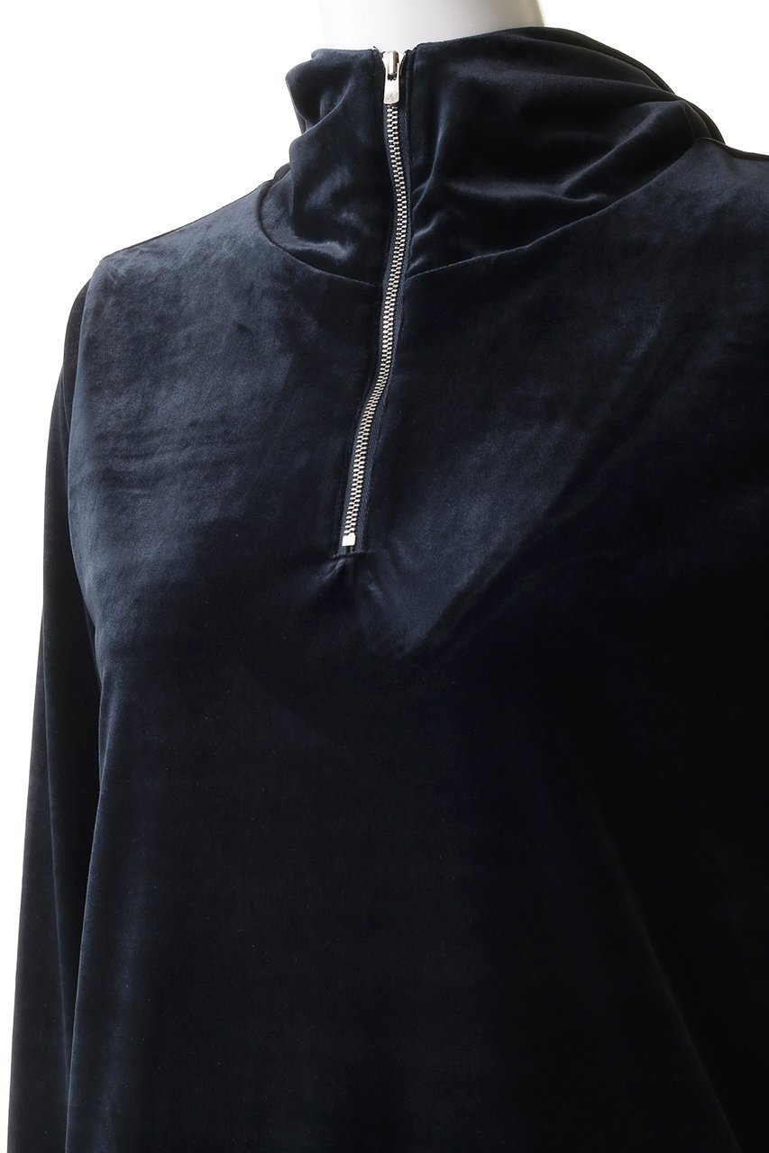 【ミズイロ インド/mizuiro ind】のvelour hooded P/O プルオーバー 人気、トレンドファッション・服の通販 founy(ファニー) 　ファッション　Fashion　レディースファッション　Fashion for Women　トップス・カットソー　Cut & Sew Tops　シャツ・ブラウス・オフィスカジュアル　Elegant Blouses & Button-Ups　ロングTシャツ・Tシャツ　Longline T-Shirts & Tees　カジュアルプルオーバー・ニットトップス　Pullovers & Knit Tops / Casual Pullovers　カットソー・ベーシックTシャツ　Cut-and-Sewn Tops / Stretch Tees & Basics　ベロアトップス　Velour Tops / Velvet-Look Items　おすすめ　Recommended / Our Picks　なめらか　Smooth, Silky Texture　コンパクト　Compact, Small Size　シンプル　Simple, Minimal　スリーブ　Sleeve, Long Sleeve / Short Sleeve　セットアップ　Set-Up, Coordinated Outfit　トレンド　Trend, Trending Now　ドレープ　Drape, Draping Fabric　ベロア　Velour, Soft Velvet　ロング　Long, Long-Length　other-5|ID: prp329100004607643 ipo3291000000032898466