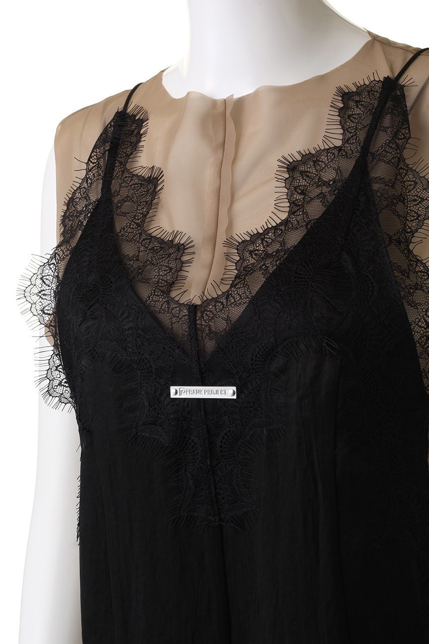 【プランク プロジェクト/PRANK PROJECT】のトロンプルイユサテンミニドレス / Trompe l oeil Satin Mini Dress 人気、トレンドファッション・服の通販 founy(ファニー)  ファッション Fashion レディースファッション Fashion for Women ワンピース Dresses フォーマル・パーティードレス・結婚式用ドレス Elegant & Casual Dresses チュニック Tunic Tops & Dresses おすすめ Recommended / Our Picks キャミソール Camisole, Spaghetti Strap Top サテン Satin, Glossy Fabric シアー Sheer, See-Through チュニック Tunic, Long Top ドレス Dress, One-Piece マニッシュ Mannish, Boyish エレガント 上品 Elegant 夏 Summer 春 Spring S/S・春夏 SS, Spring/Summer, Warm Season other-5|ID: prp329100004607647 ipo3291000000034422018