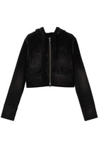 【メゾンスペシャル/MAISON SPECIAL】のBlast Velor Short Length Hoodie/ブラストベロアショートフーディ BLK(ブラック)|ID: prp329100004607653 ipo3291000000032898693