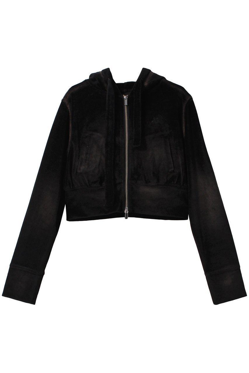 【メゾンスペシャル/MAISON SPECIAL】のBlast Velor Short Length Hoodie/ブラストベロアショートフーディ インテリア・キッズ・メンズ・レディースファッション・服の通販 founy(ファニー) 　ファッション　Fashion　レディースファッション　Fashion for Women　トップス・カットソー　Cut & Sew Tops　シャツ・ブラウス・オフィスカジュアル　Elegant Blouses & Button-Ups　レディースパーカー・カジュアルフーディー　Casual Hoodies & Sweatshirts　ロングTシャツ・Tシャツ　Longline T-Shirts & Tees　スウェット・クルーネックトップス　Sweatshirts & Crewnecks / Relaxed Fit Sweat Tops　カットソー・ベーシックTシャツ　Cut-and-Sewn Tops / Stretch Tees & Basics　ベロアトップス　Velour Tops / Velvet-Look Items　コンパクト　Compact, Small Size　セットアップ　Set-Up, Coordinated Outfit　バランス　Balance, Style Balance　ベロア　Velour, Soft Velvet　エレガント 上品　Elegant　BLK(ブラック)|ID: prp329100004607653 ipo3291000000032898693