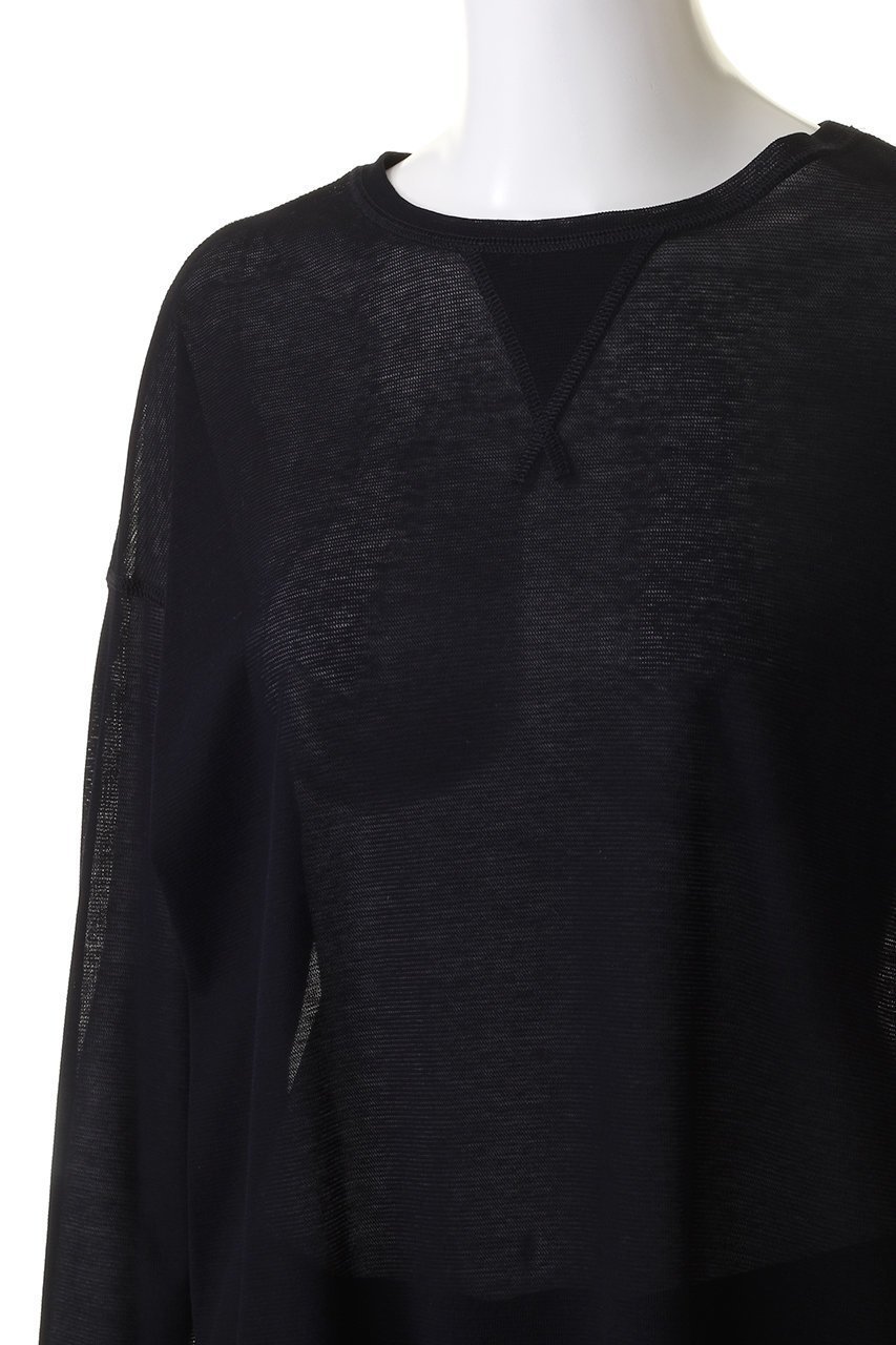 【ハウス オブ ロータス/HOUSE OF LOTUS】のシアーフライスプルオーバー 人気、トレンドファッション・服の通販 founy(ファニー) 　ファッション　Fashion　レディースファッション　Fashion for Women　トップス・カットソー　Cut & Sew Tops　シャツ・ブラウス・オフィスカジュアル　Elegant Blouses & Button-Ups　ロングTシャツ・Tシャツ　Longline T-Shirts & Tees　カジュアルプルオーバー・ニットトップス　Pullovers & Knit Tops / Casual Pullovers　カットソー・ベーシックTシャツ　Cut-and-Sewn Tops / Stretch Tees & Basics　シアー　Sheer, See-Through　スリーブ　Sleeve, Long Sleeve / Short Sleeve　トレンド　Trend, Trending Now　ベーシック　Basic, Essential　ロング　Long, Long-Length　今季　This Season, Current Season　other-5|ID: prp329100004607657 ipo3291000000032898830
