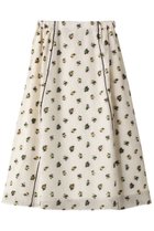 【デザイン ワークス/DESIGN WORKS】のフラワーカットJQタックスカート オフホワイト|ID: prp329100004607661 ipo3291000000034958371