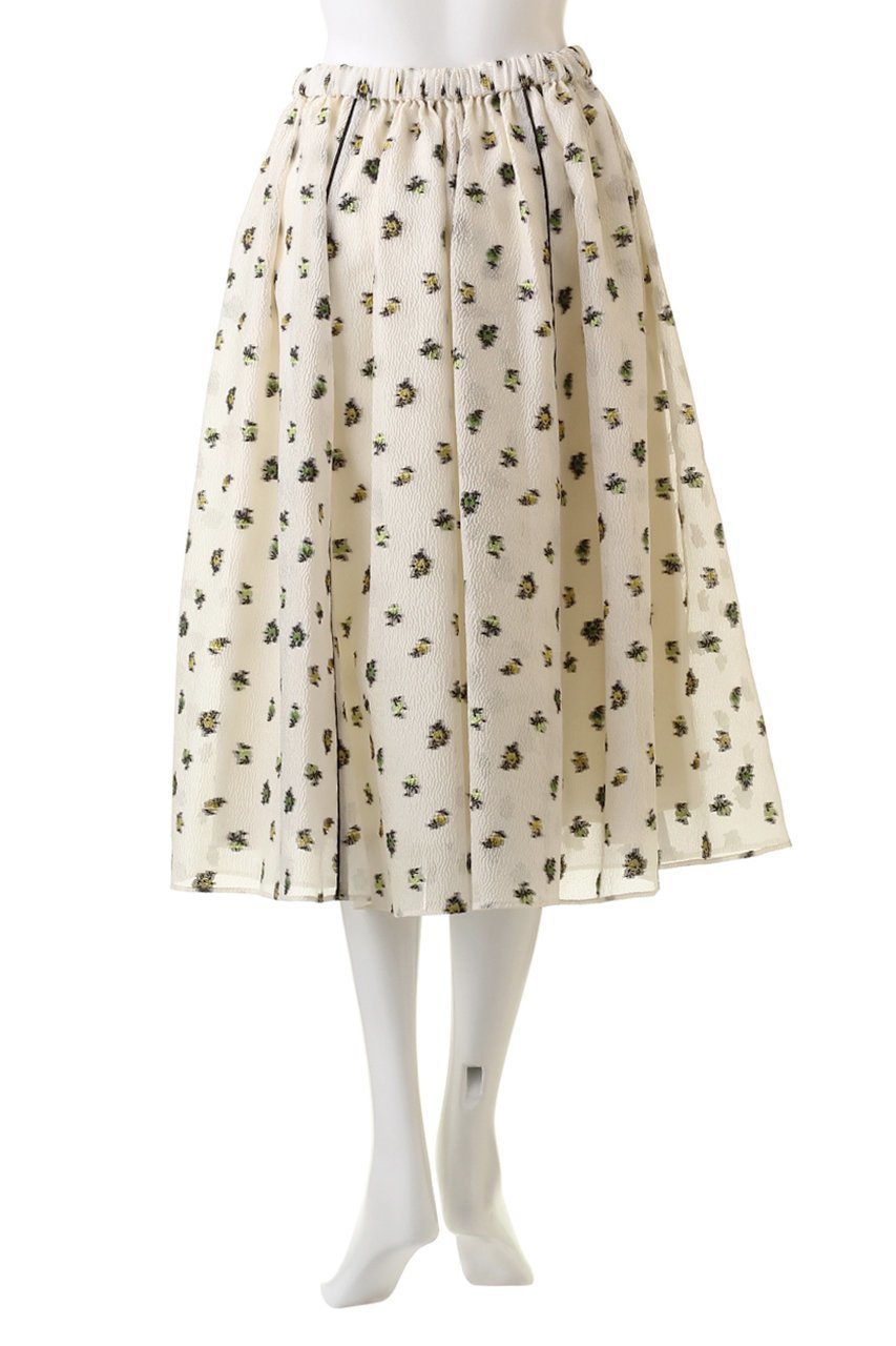 【デザイン ワークス/DESIGN WORKS】のフラワーカットJQタックスカート 人気、トレンドファッション・服の通販 founy(ファニー) 　ファッション　Fashion　レディースファッション　Fashion for Women　スカート　Skirts　ロングスカート　Long Skirts / Maxi & Midi Skirts　おすすめ　Recommended / Our Picks　ギャザー　Gathered, Ruffled　シンプル　Simple, Minimal　ジャカード／ジャガード　Jacquard, Woven Pattern　セットアップ　Set-Up, Coordinated Outfit　フラワー　Flower, Floral　ロング　Long, Long-Length　エレガント 上品　Elegant　other-4|ID: prp329100004607661 ipo3291000000035550946