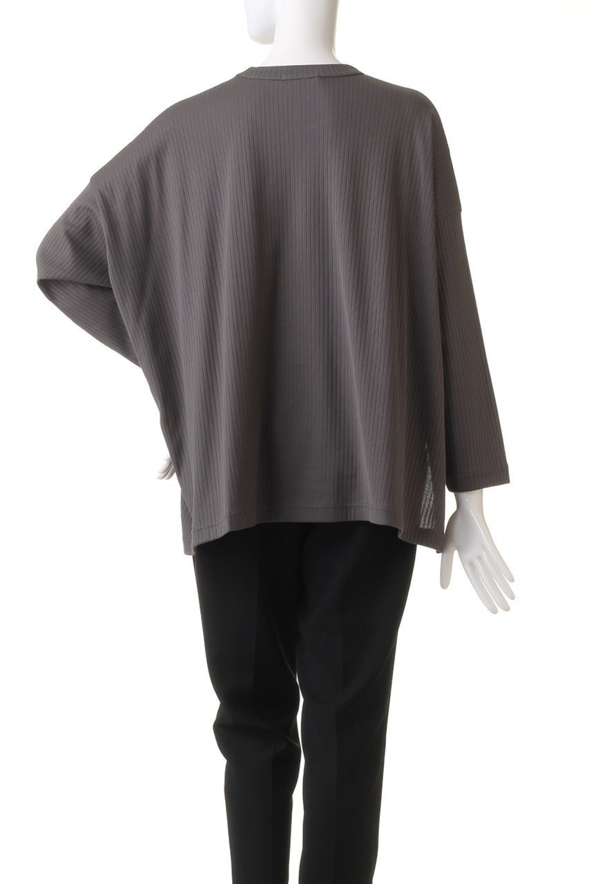 【ミズイロ インド/mizuiro ind】のcrew neck wide T Tシャツ 人気、トレンドファッション・服の通販 founy(ファニー) 　ファッション　Fashion　レディースファッション　Fashion for Women　トップス・カットソー　Cut & Sew Tops　シャツ・ブラウス・オフィスカジュアル　Elegant Blouses & Button-Ups　ロングTシャツ・Tシャツ　Longline T-Shirts & Tees　カットソー・ベーシックTシャツ　Cut-and-Sewn Tops / Stretch Tees & Basics　シンプル　Simple, Minimal　スリット　Slit, Slit Detail　スリーブ　Sleeve, Long Sleeve / Short Sleeve　ロング　Long, Long-Length　長袖　Long Sleeve, Full Sleeve　other-4|ID: prp329100004607663 ipo3291000000032899142