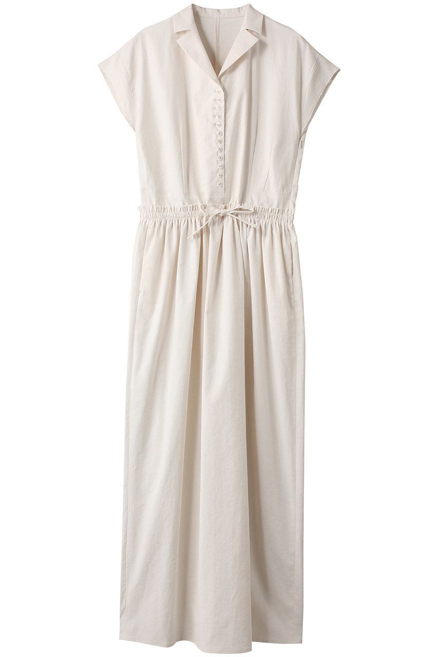【リムアーク/RIM.ARK】のWaist narrow long dress/ドレス・ワンピース インテリア・キッズ・メンズ・レディースファッション・服の通販 founy(ファニー) 　ファッション　Fashion　レディースファッション　Fashion for Women　ワンピース　Dresses　フォーマル・パーティードレス・結婚式用ドレス　Elegant & Casual Dresses　チュニック　Tunic Tops & Dresses　ギャザー　Gathered, Ruffled　チュニック　Tunic, Long Top　ドレス　Dress, One-Piece　ロング　Long, Long-Length　夏　Summer　オフホワイト|ID: prp329100004607676 ipo3291000000032899371
