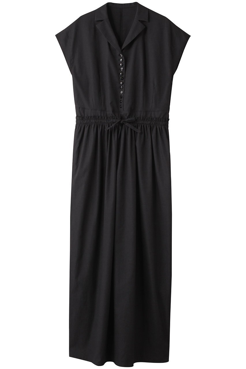 【リムアーク/RIM.ARK】のWaist narrow long dress/ドレス・ワンピース インテリア・キッズ・メンズ・レディースファッション・服の通販 founy(ファニー) 　ファッション　Fashion　レディースファッション　Fashion for Women　ワンピース　Dresses　フォーマル・パーティードレス・結婚式用ドレス　Elegant & Casual Dresses　チュニック　Tunic Tops & Dresses　ギャザー　Gathered, Ruffled　チュニック　Tunic, Long Top　ドレス　Dress, One-Piece　ロング　Long, Long-Length　夏　Summer　ブラック|ID: prp329100004607676 ipo3291000000032899375