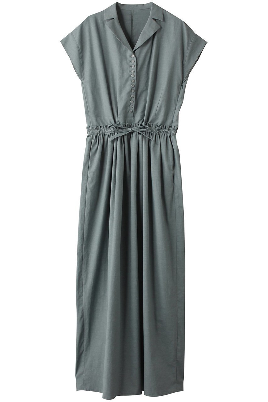【リムアーク/RIM.ARK】のWaist narrow long dress/ドレス・ワンピース インテリア・キッズ・メンズ・レディースファッション・服の通販 founy(ファニー) 　ファッション　Fashion　レディースファッション　Fashion for Women　ワンピース　Dresses　フォーマル・パーティードレス・結婚式用ドレス　Elegant & Casual Dresses　チュニック　Tunic Tops & Dresses　ギャザー　Gathered, Ruffled　チュニック　Tunic, Long Top　ドレス　Dress, One-Piece　ロング　Long, Long-Length　夏　Summer　ライトブルー|ID: prp329100004607676 ipo3291000000032899377