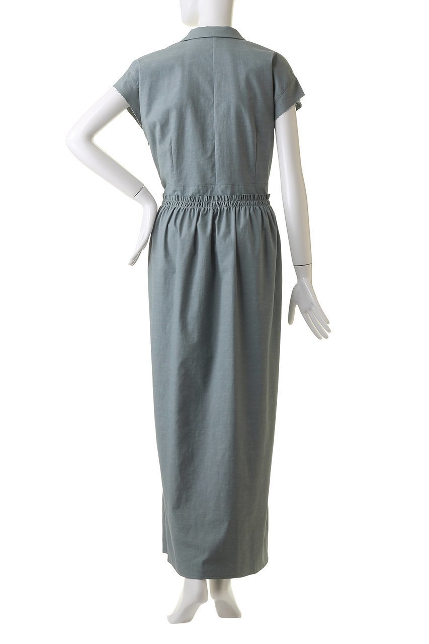【リムアーク/RIM.ARK】のWaist narrow long dress/ドレス・ワンピース 人気、トレンドファッション・服の通販 founy(ファニー) 　ファッション　Fashion　レディースファッション　Fashion for Women　ワンピース　Dresses　フォーマル・パーティードレス・結婚式用ドレス　Elegant & Casual Dresses　チュニック　Tunic Tops & Dresses　ギャザー　Gathered, Ruffled　チュニック　Tunic, Long Top　ドレス　Dress, One-Piece　ロング　Long, Long-Length　夏　Summer　other-4|ID: prp329100004607676 ipo3291000000032899388