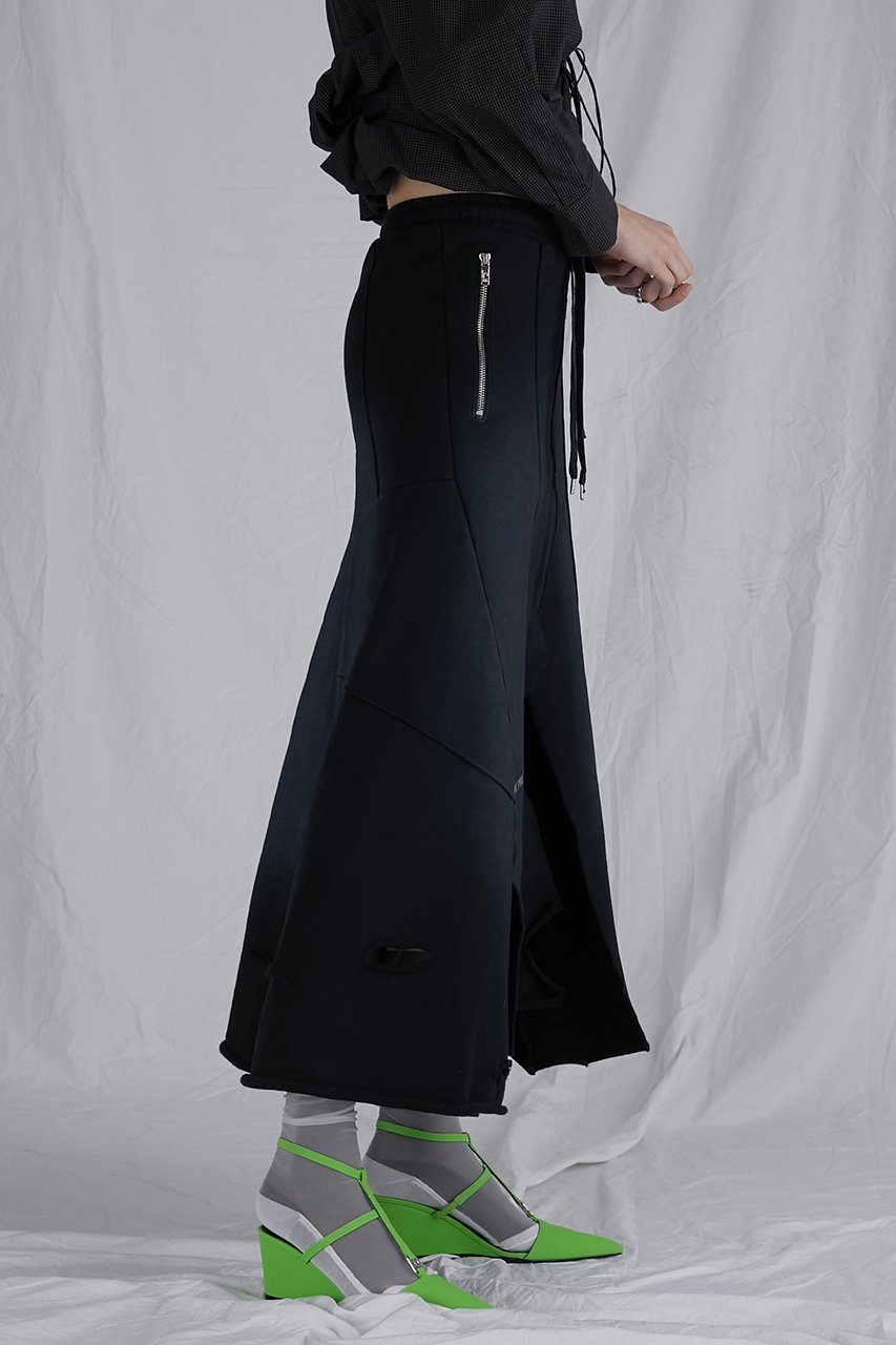 【プランク プロジェクト/PRANK PROJECT】のスウェットマキシスカート / Sweatshirt Maxi Skirt 人気、トレンドファッション・服の通販 founy(ファニー) ファッション Fashion レディースファッション Fashion for Women スカート Skirts ロングスカート Long Skirts / Maxi & Midi Skirts スウェット / スエット Sweatshirt, Sweatwear ダメージ Distressed, Destroyed フレア Flare, Flared フロント Front, Front Design マキシ Maxi, Full Length ロング Long, Long-Length other-8|ID: prp329100004607678 ipo3291000000035858113