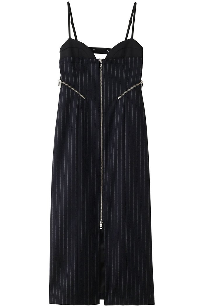 【プランク プロジェクト/PRANK PROJECT】のツイードジップワンピース / Tweed Zip Dress インテリア・キッズ・メンズ・レディースファッション・服の通販 founy(ファニー) https://founy.com/ ファッション Fashion レディースファッション Fashion for Women ワンピース Dresses フォーマル・パーティードレス・結婚式用ドレス Elegant & Casual Dresses チュニック Tunic Tops & Dresses おすすめ Recommended / Our Picks インナー Innerwear ウォーム Warm Fabric キャミワンピース Cami Dress, Slip Dress ストライプ Stripe, Striped Pattern スリット Slit, Slit Detail チュニック Tunic, Long Top フロント Front, Front Design ロング Long, Long-Length |ID: prp329100004607684 ipo3291000000034422053