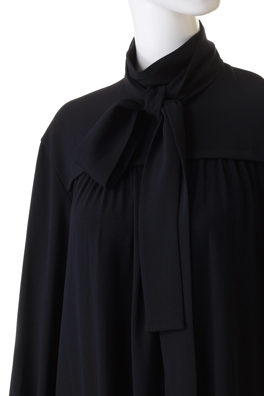 【マルティニーク/martinique】のハイネックワンピース 人気、トレンドファッション・服の通販 founy(ファニー) 　ファッション　Fashion　レディースファッション　Fashion for Women　ワンピース　Dresses　チュニック　Tunic Tops & Dresses　ギャザー　Gathered, Ruffled　チュニック　Tunic, Long Top　デコルテ　Décolleté, Neckline　ドレープ　Drape, Draping Fabric　ハイネック　High Neck, Mock Neck　パーティ　Party, Party Style　リボン　Ribbon, Bow　エレガント 上品　Elegant　other-5|ID: prp329100004607685 ipo3291000000032899580