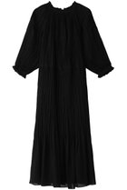 【マルティニーク/martinique】のジョーゼットプリーツワンピース ブラック|ID: prp329100004607687 ipo3291000000032899635