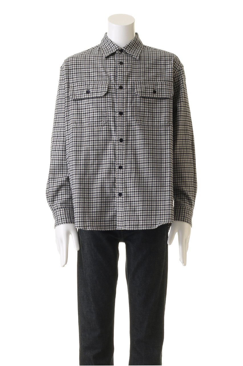 【ユニバーサルプロダクツ/UNIVERSAL PRODUCTS / MEN】の【MEN】ORIGINAL CHECK L/S WORK SHIRTS シャツ 人気、トレンドファッション・服の通販 founy(ファニー) 　ファッション　Fashion　メンズファッション　Fashion for Men　シンプル　Simple, Minimal　スリーブ　Sleeve, Long Sleeve / Short Sleeve　チェック　Check, Plaid, Tartan　ボトム　Bottoms, Lower Wear　ロング　Long, Long-Length　A/W・秋冬　Autumn/Winter　other-2|ID: prp329100004607699 ipo3291000000032900305