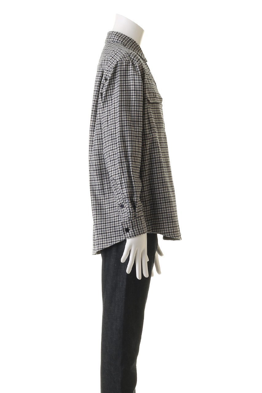 【ユニバーサルプロダクツ/UNIVERSAL PRODUCTS / MEN】の【MEN】ORIGINAL CHECK L/S WORK SHIRTS シャツ 人気、トレンドファッション・服の通販 founy(ファニー) 　ファッション　Fashion　メンズファッション　Fashion for Men　シンプル　Simple, Minimal　スリーブ　Sleeve, Long Sleeve / Short Sleeve　チェック　Check, Plaid, Tartan　ボトム　Bottoms, Lower Wear　ロング　Long, Long-Length　A/W・秋冬　Autumn/Winter　other-3|ID: prp329100004607699 ipo3291000000032900308