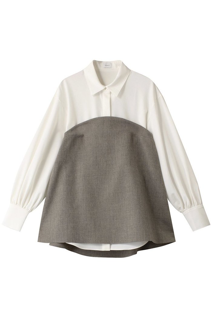 【マノフ/MANOF】のBUSITER SET SHIRTS シャツ/ブラウス インテリア・キッズ・メンズ・レディースファッション・服の通販 founy(ファニー) https://founy.com/ ファッション Fashion レディースファッション Fashion for Women トップス・カットソー Cut & Sew Tops シャツ・ブラウス・オフィスカジュアル Elegant Blouses & Button-Ups ロングTシャツ・Tシャツ Longline T-Shirts & Tees スリーブ Sleeve, Long Sleeve / Short Sleeve ドレープ Drape, Draping Fabric ビスチェ Bustier, Corset Top ファブリック Fabric, Textile ボトム Bottoms, Lower Wear ロング Long, Long-Length |ID: prp329100004607701 ipo3291000000032900360