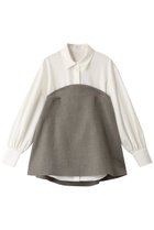 【マノフ/MANOF】のBUSITER SET SHIRTS シャツ/ブラウス BEIGE|ID: prp329100004607701 ipo3291000000032900362